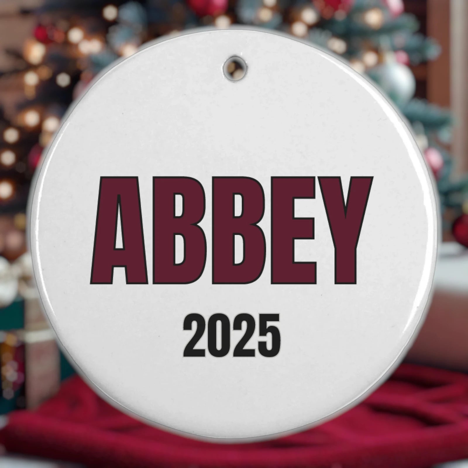 GYC 3" Ceramic Ornament