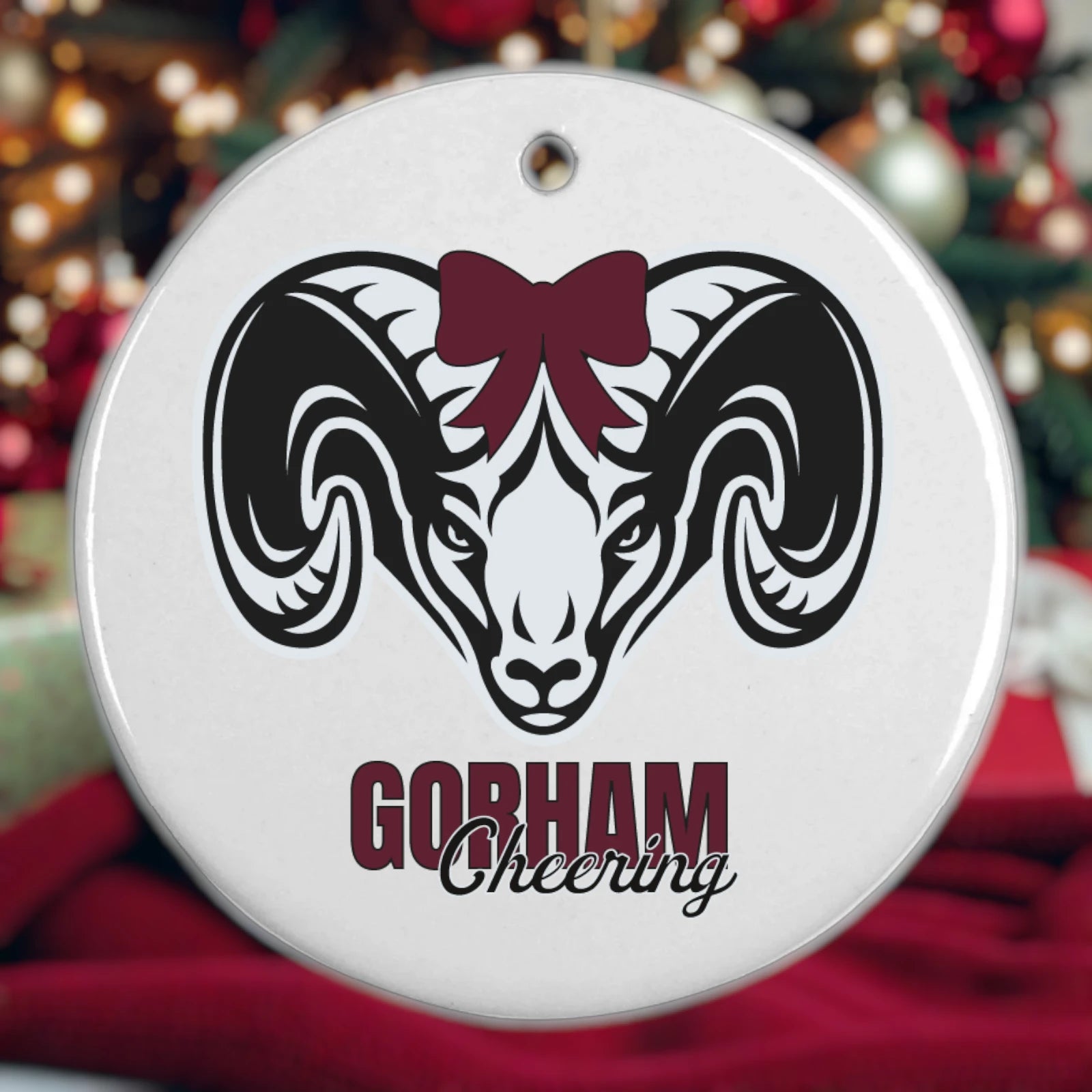 GYC 3" Ceramic Ornament